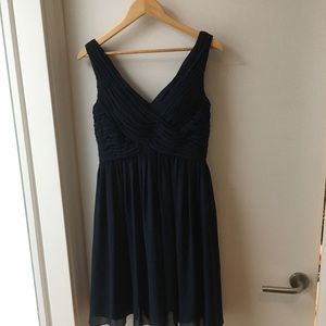 Size 10 Navy Bill Levkoff party dress 👗